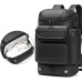 Skycare 45L Business Travel Backpack, Expandable Waterproof Laptop Bag with Independent Shoe Compartment, USB Charging Port, Anti-Theft Pocket, and Thermal Side Pockets