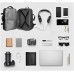 Skycare Business Travel Waterproof Backpack, Multi-functional Large Capacity Expandable Computer Bag for Handheld or Shoulder Carry