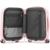 Carry On Luggage, Durable Hardside Suitcases with Front Laptop Pocket, and Lock Spinner Carry on Hardshell Lightweight 18in 20in 24in (Pink, 18 inch)