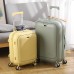 Skycare Carry On Luggage, Durable Hardside Suitcases with Front Laptop Pocket, and Lock Spinner Carry on Hardshell Lightweight 18in 20in 24in (Green, 18 inch)